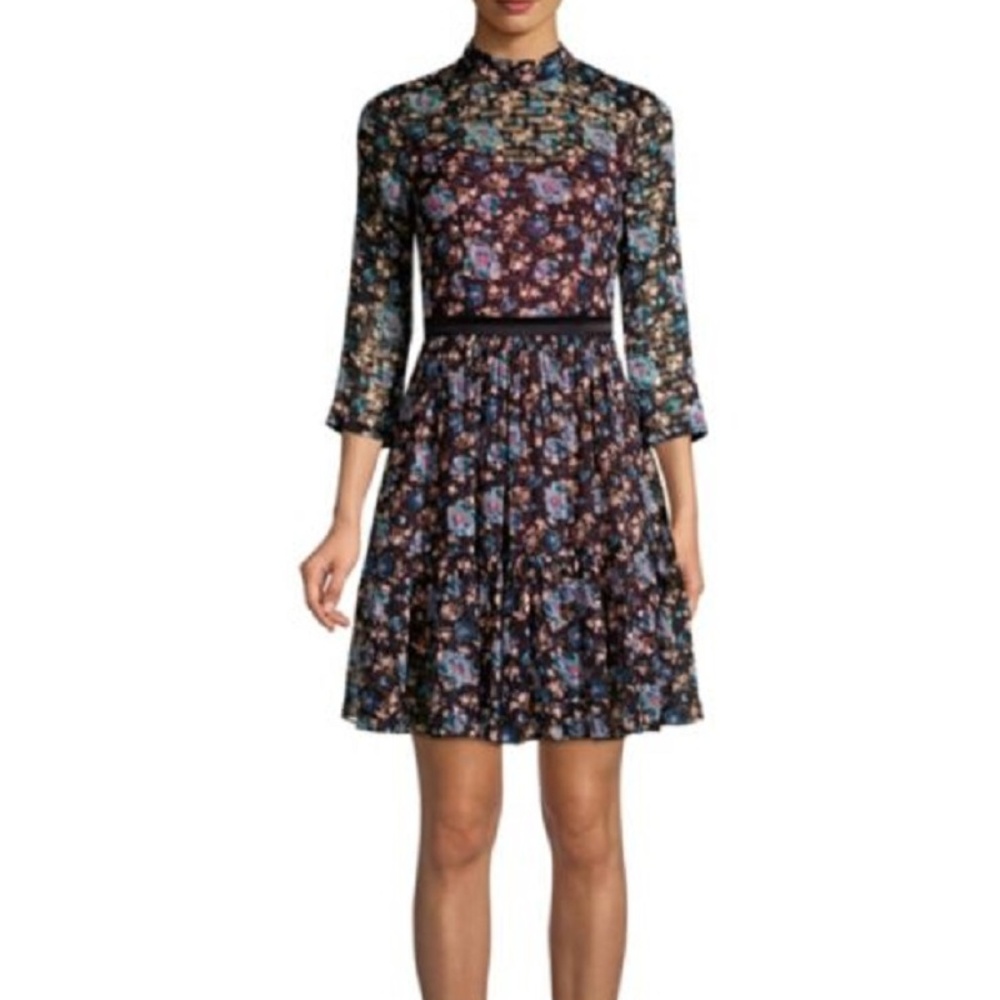 Rebecca Taylor Floral Solstice Dress - Picture 2 of 8